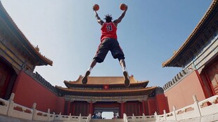 我想打篮球广告