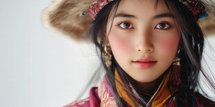 珞巴族美女