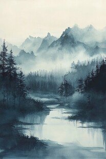 大气高清意境山水