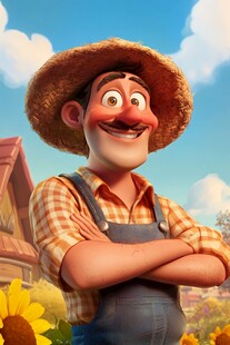 开心小农夫头像