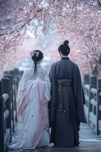 古装情侣装饰布置