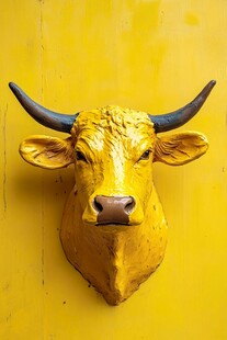 金色牛头