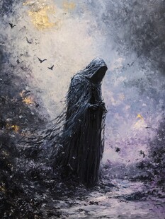 孤独的灵魂插画