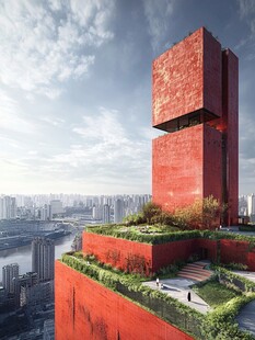 建筑顶部花园