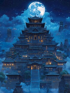 古风仙境天上宫阙