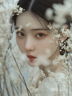 仙气清冷少女壁纸图片