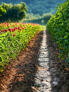 辣椒田辣椒素材