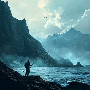 孤独的钓鱼人