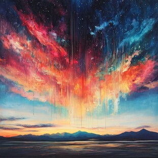 星河梦境装饰画