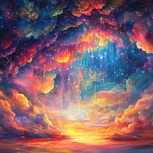 星河梦境装饰画