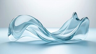 自由曲线泡雕背景图