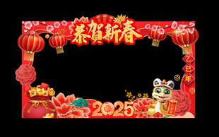 新年橱窗装饰