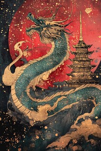 龙年系列插画