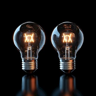 灯泡创意场景图