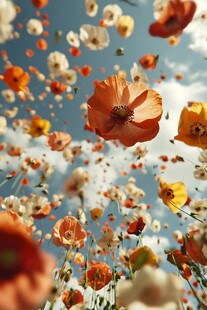 3d立体唯美花卉