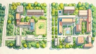 学校彩平