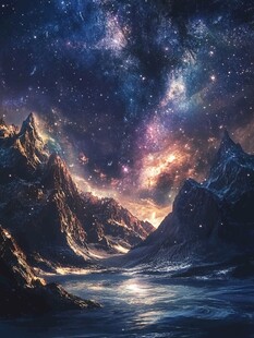 星河梦境装饰画