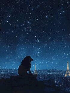 孤身一人背景素材