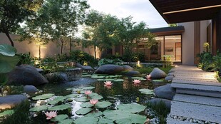 禅意庭院设计理念