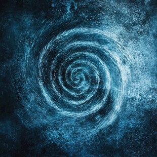 漩涡星系装饰画