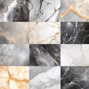 ins风格黄色大理石