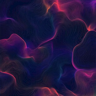 彩色纹理波纹线条液体