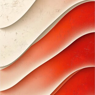 简洁大气拼色曲线纹理