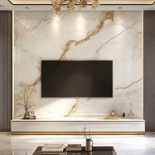 轻奢大理石背景墙