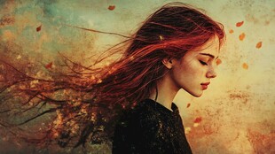 唯美女性人物肖像