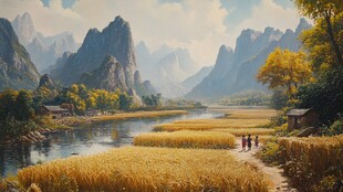 写实风景合成