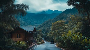 雨林小镇