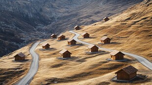 高山毡房