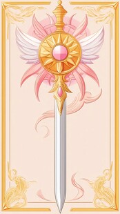 放飞梦想翅膀刀剑盾牌