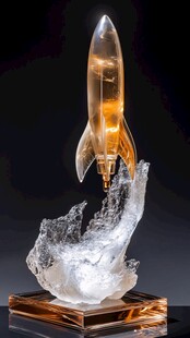 创意水晶雕刻艺术品