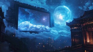 玄幻夜景