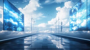 3d微软科技背景