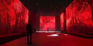 巨型互动数字装置