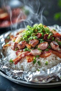 美食叉烧饭