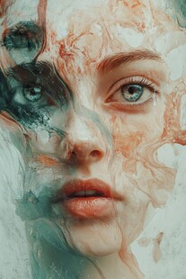 创意酷炫特效晕染印刷