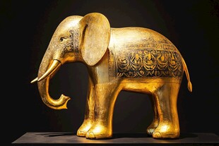 鎏金大象