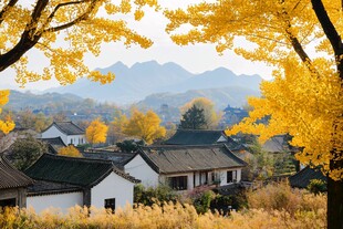 避暑山庄秋景