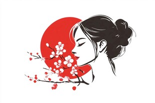 日本女人logo