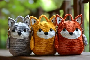 印第安风格小狐狸