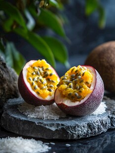 高清百香果果肉