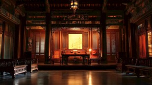 天一阁室内布置