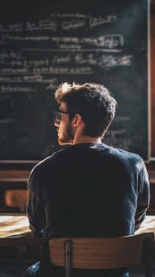 课本教室学生书桌黑板