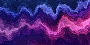 波浪纹理数码印花