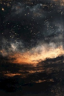 抽象写意星辰大海