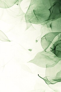 抽象写意流动色彩绿色