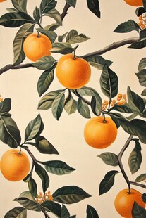 水果手绘墙纸